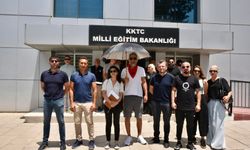 KTOEÖS Milli Eğitim Bakanlığı önünde eylem yaptı