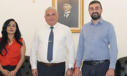 İş Sağlığı ve Güvenliği Uzmanları Birliği’nden Sivil Savunma Teşkilatı Başkanı Karaca’ya ziyaret