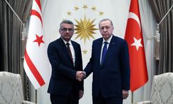 Erhürman ve TC Cumhurbaşkanı Erdoğan ortak basın toplantısı düzenlendi