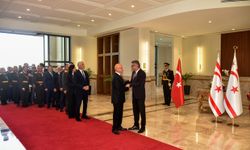 Cumhurbaşkanı Erhürman tebrik kabul etti