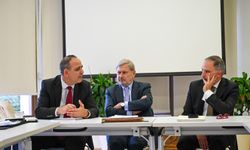 Harmancı AB'nin Özel Kıbrıs Temsilcisi Hahn ve Lefkoşa Rum Belediye Başkanı Prountzos ile görüştü