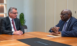 Erhürman, BM Genel Sekreteri’nin Kıbrıs Özel Temsilcisi Diagne'yi kabul etti