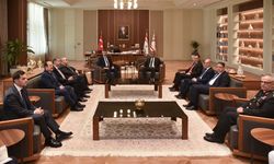 Erhürman, Türkiye İçişleri Bakanı Çiftçi’yi kabul etti