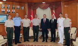 Üstel, GKK Komutanı Tümgeneral Görgülü'yü kabul etti