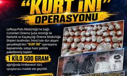 1 Kilo 500 gram uyuşturucu ele geçirildi