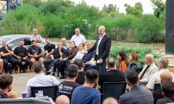 UBP Gazimağusa Belediye Başkan adayı Bozkurt, sanayi bölgesini ziyaret etti