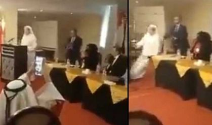Suudi Arabistan Mısır Büyükelçisi konuşma yaparken öldü