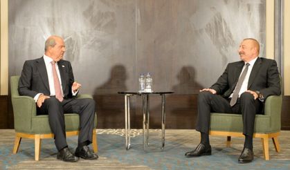 Tatar, Azerbaycan Cumhurbaşkanı İlham Aliyev ile bir araya geldi