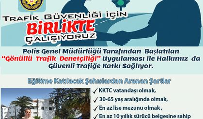PGM'den yeni uygulama: Gönüllü Trafik Denetçisi