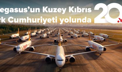 Pegasus’un Kıbrıs uçuşları 20 yaşında