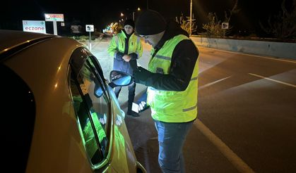 35 Araç trafikten men edildi