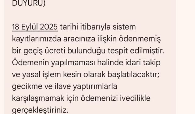 Dolandırıcılık uyarısı!..