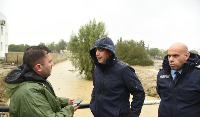 Harmancı: “Lefkoşa’da şu an kapalı yol yok, hastane için bir tehdit bulunmuyor”