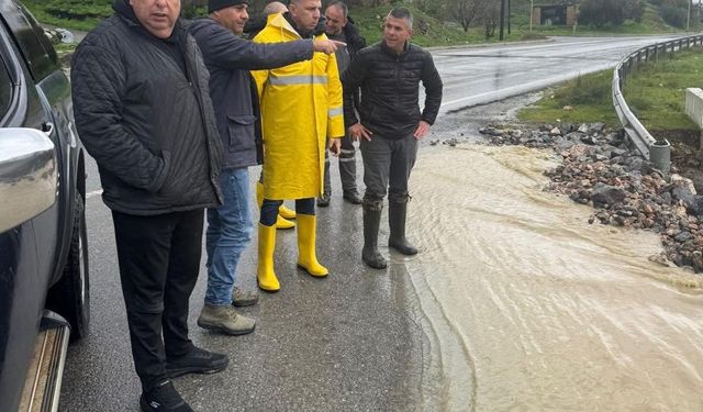 Amcaoğlu: “Aşırı yağışlara karşı tüm ekiplerimiz sahada”