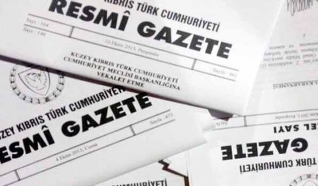 Yasa gücünde kararnameler Resmi Gazete’de