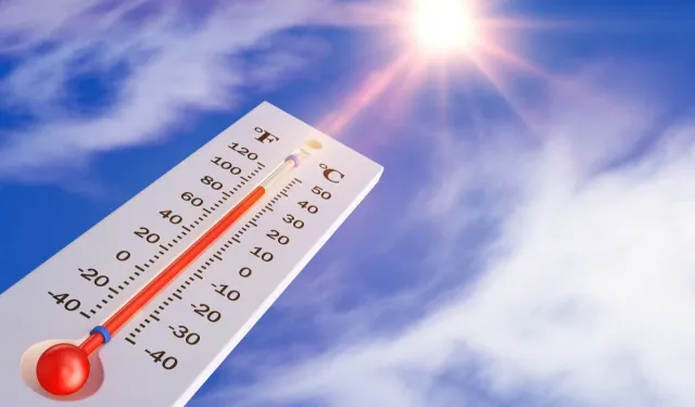 Hava sıcaklığı 39 – 42 derece dolaylarında seyrediyor
