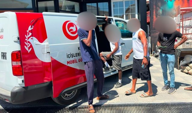 Muhaceret denetimlerinde ikamet izinsiz yedi kişi tespit edildi
