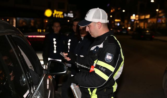 82 Araç trafikten men edildi