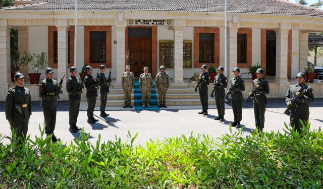 Kıbrıs Türk Barış Kuvvetleri Komutanlığında devir teslim töreni
