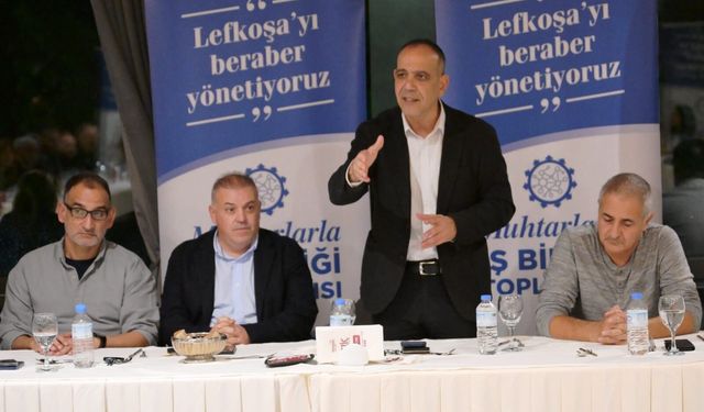 LTB Başkanı Harmancı muhtarlarla bir araya geldi