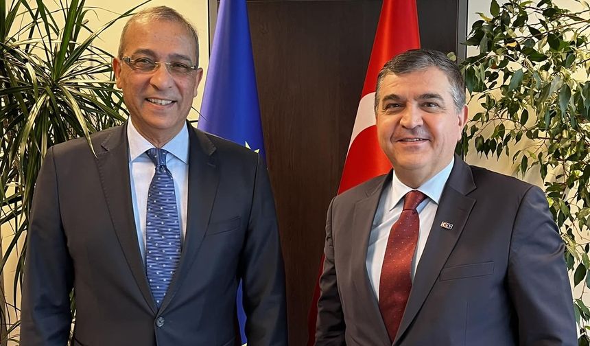 Toros ile Kaymakcı Brüksel’de görüştü