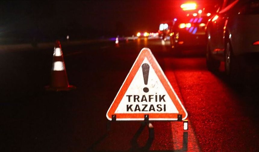 Çatalköy'deki trafik kazasında bir kişi yaralandı