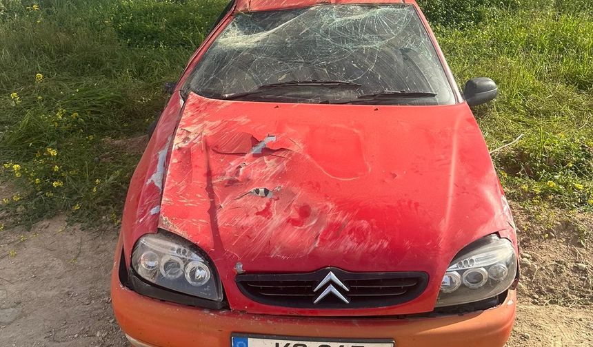 Karpaz’da alkollü sürücü kazaya neden oldu..