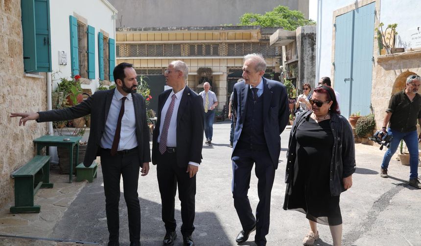 Raportör Fassino Maraş’ı ziyaret etti