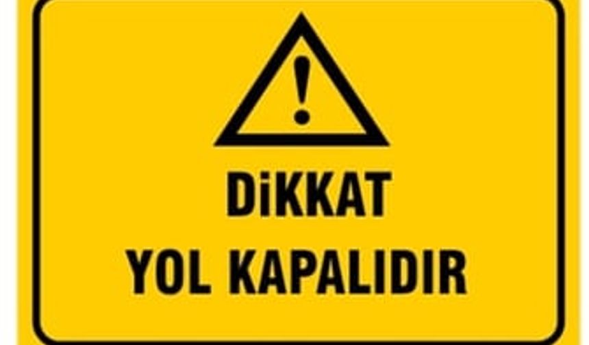 Lefkoşa Osman Örek Caddesi pazar günü trafik akışına kapatılacak