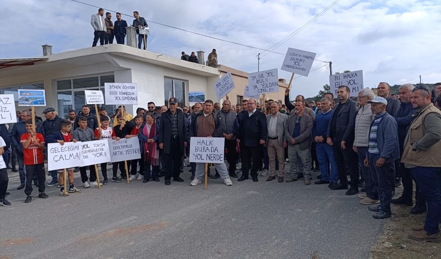 Karpaz halkı, Manastır yolunun tamamlanmasını istiyor