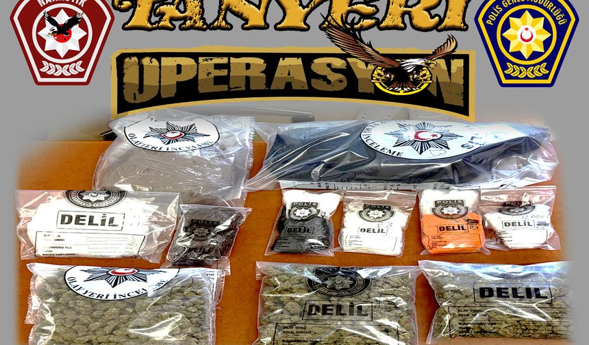 Aracında ve evinde 2.17 kg hintkeneviri ele geçirilen 23 yaşındaki kişi tutuklandı