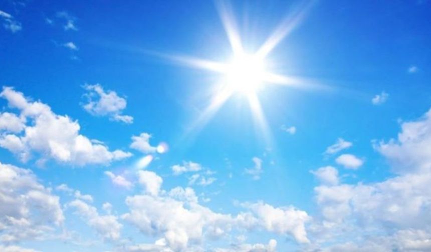 Hava sıcaklığı 37 dereceye kadar yükselecek