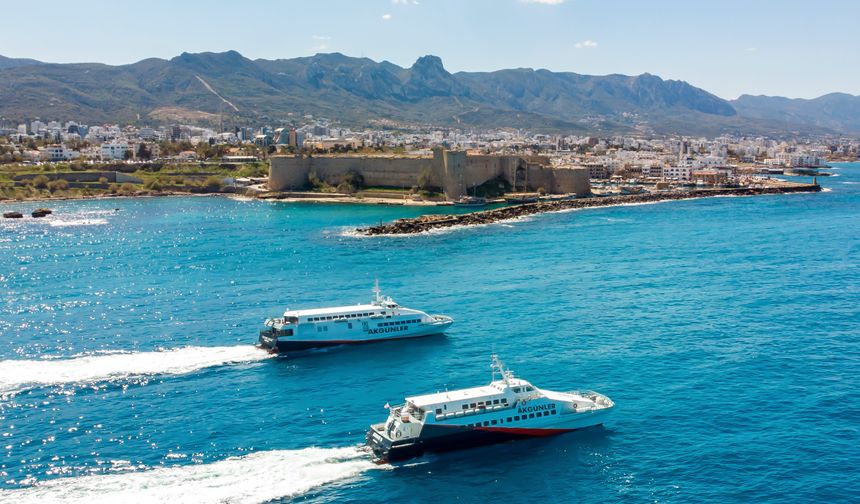 Akgünler Denizcilik: Girne – Anamur seferleri başladı