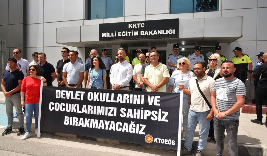 “Devlet okullarını ve çocuklarımızı sahipsiz bırakmayacağız”