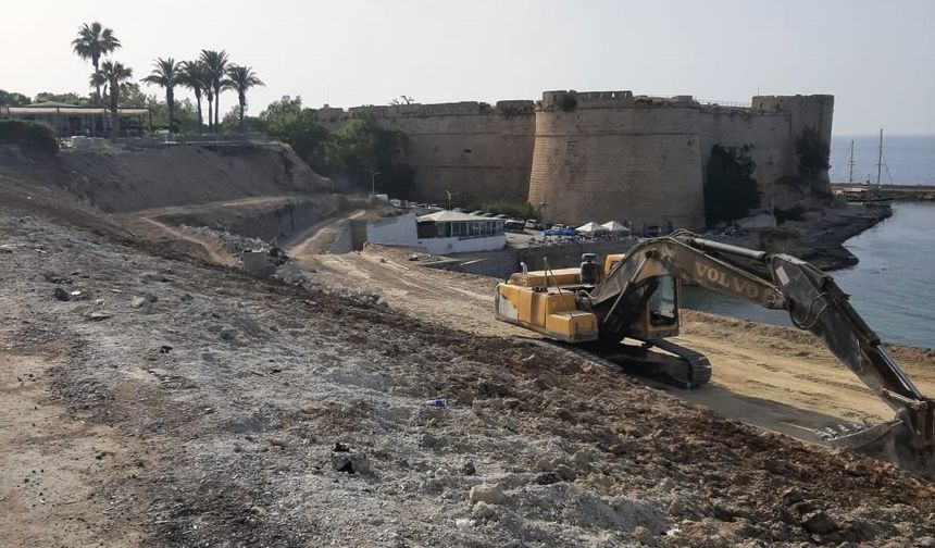 Şehir Plancıları Odası: “Girne Kalesi arkasındaki düzenleme ara emriyle durduruldu”