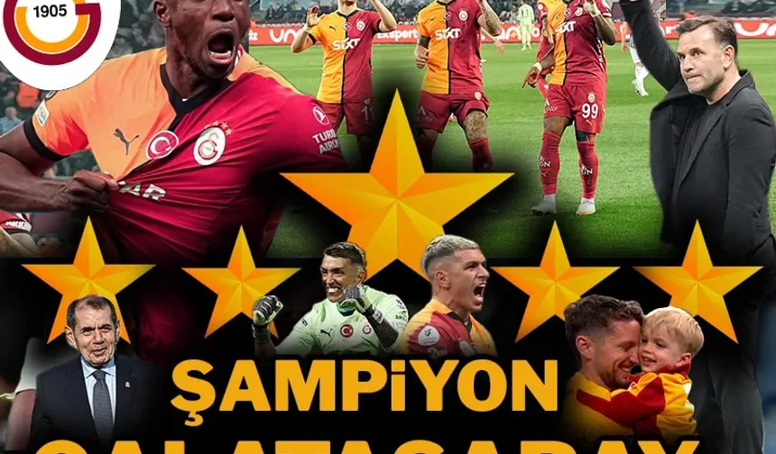 Şampiyon Galatasaray