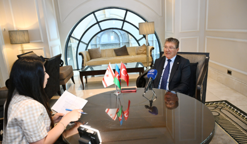 “Azerbaycan ile ilişkilerimizi daha ileri taşımak için çaba sarf ediyoruz”