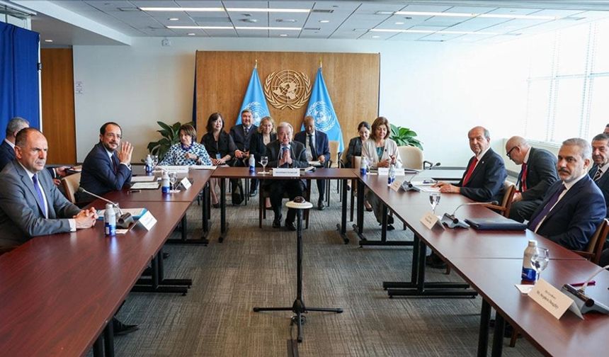 “New York Toplantısı, Rum tarafının tutumu nedeniyle kayda değer ilerleme kaydedilmeden sona erdi
