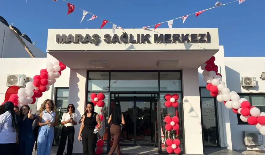 Yeni Maraş Sağlık Merkezi açıldı