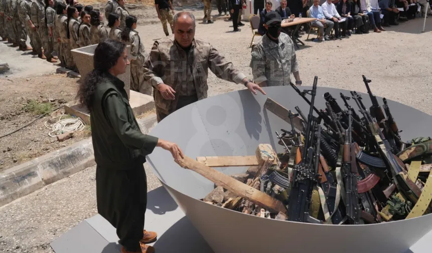 PKK silah bırakıyor...
