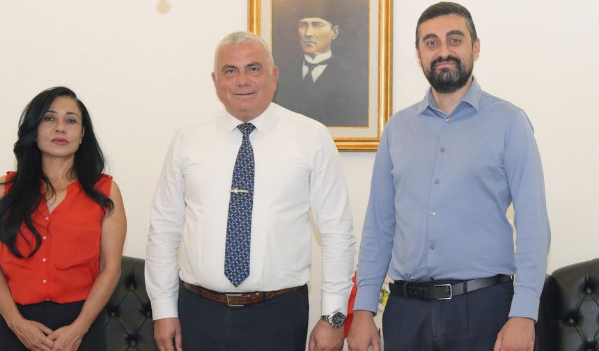 İş Sağlığı ve Güvenliği Uzmanları Birliği’nden Sivil Savunma Teşkilatı Başkanı Karaca’ya ziyaret