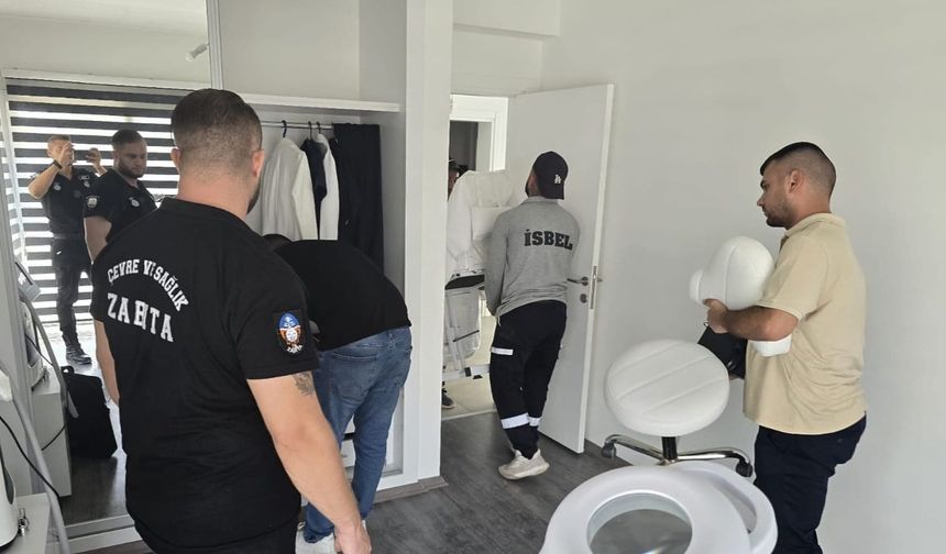 İskele’de izinsiz üç iş yeri kapatıldı, biri mühürlendi...