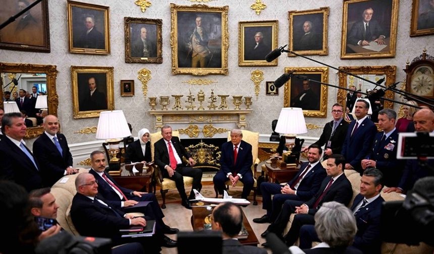 Beyaz Saray’da Trump- Erdoğan zirvesi...