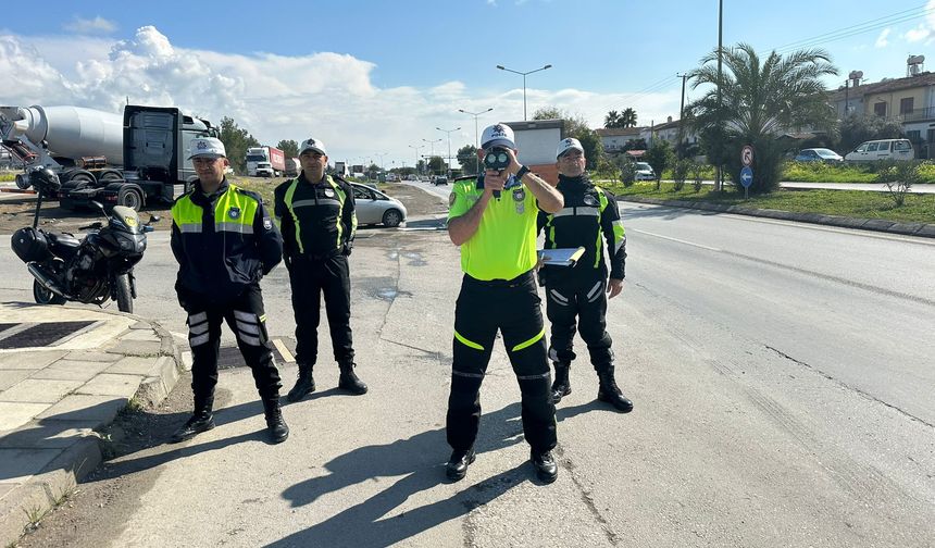 Gazimağusa, Girne ve Güzelyurt’ta asayiş-trafik denetimleri yapıldı