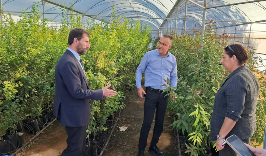 KEİ Ofisi Koordinatörü Öz, Lefkoşa ve Mesarya’daki projeleri yerinde inceledi