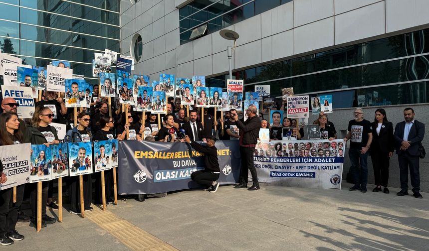 İsias Otel duruşmasında aileler dinlendi