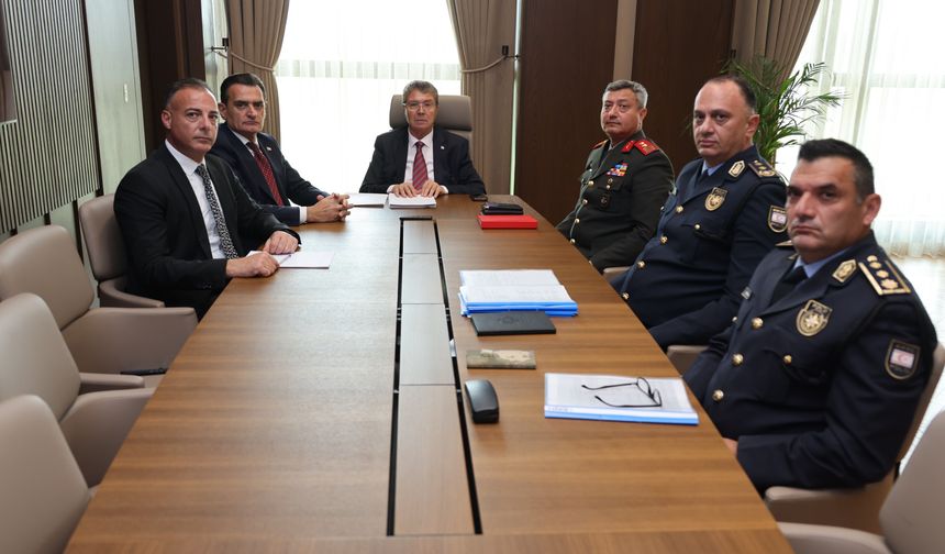 Başbakanlık'ta iç güvenlik toplantısı..