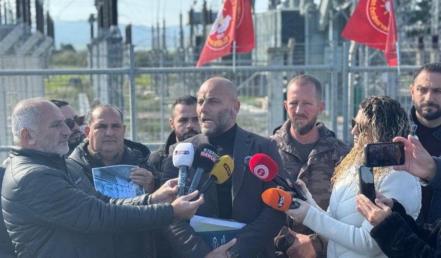 El-Sen, Güneşköy Trafo Merkezi’nde eylem ve basın açıklaması yaptı