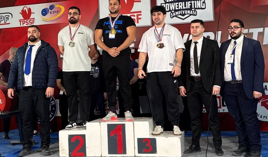 Milli sporcu Hüsnü Batıkan Aliş Türkiye şampiyonu oldu