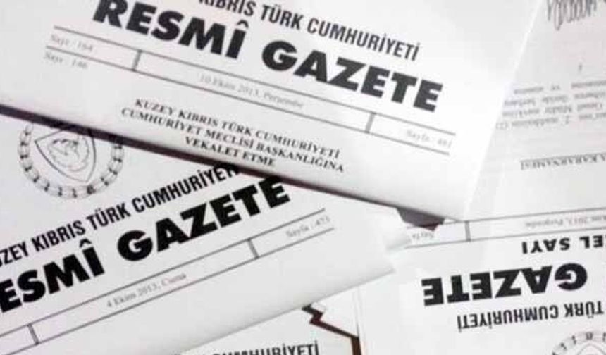 Yasa gücünde kararnameler Resmi Gazete’de